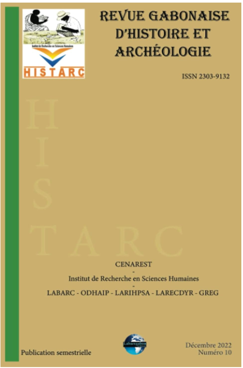 Bandeau de HISTARC, Revue Gabonaise d’Histoire et Archéologie